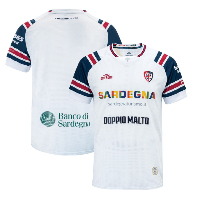 2026-27 Cagliari Calcio Away Soccer Jersey Shirt